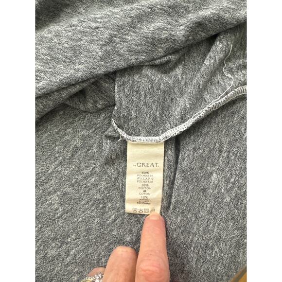 The Great. “The Tuxedo” T-Shirt Dress – Size 2 (Fits M/L) - Picture 8 of 8